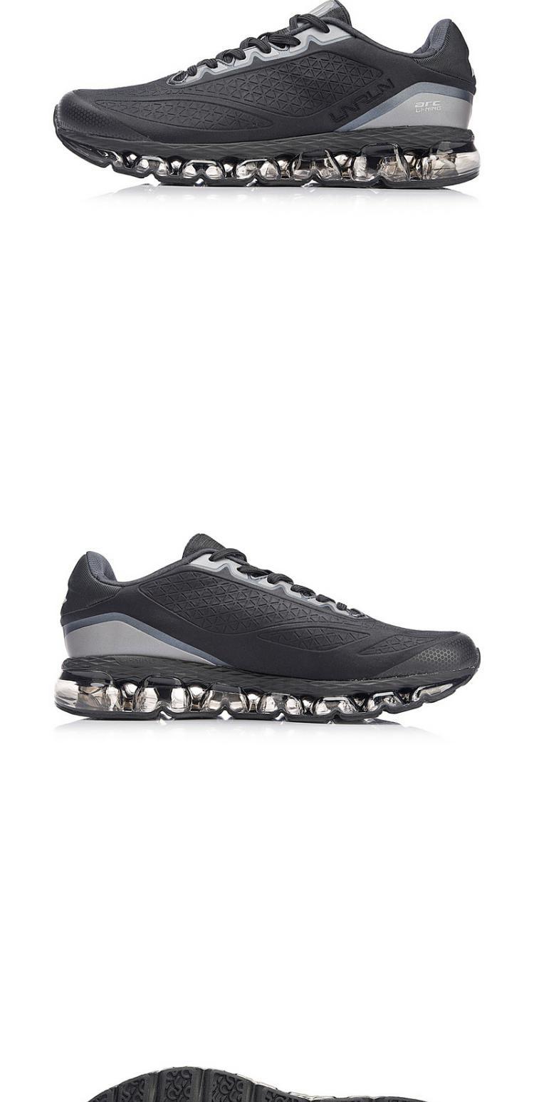 Giày chạy bộ Li Ning Giày nam nửa cọ không khí đệm không khí chạy giày nam giảm xóc mang giày thể thao ARHM037 giày the thao nữ hàn quốc