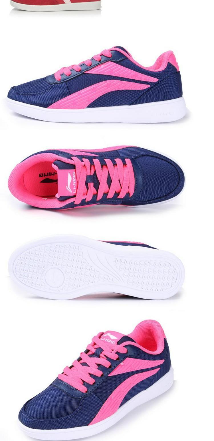 Giày thể thao nữ Li Ning giày đào tạo nữ màu sắc thời trang phù hợp với giày thể thao nữ cổ điển retro thường nữ giày the thao nam giá rẻ