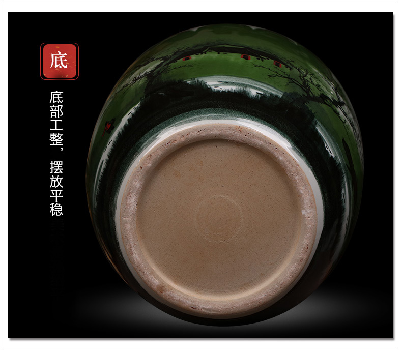 Jingdezhen ceramics hand - made antique Chinese vase the receive the sitting room is the study of calligraphy and painting scroll of painting and calligraphy barrel cylinder furnishing articles