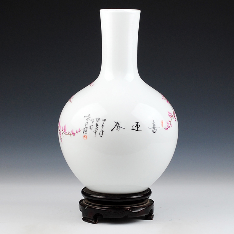 Jingdezhen ceramics master hu celebrity hand - made "awakening" I sitting room is placed