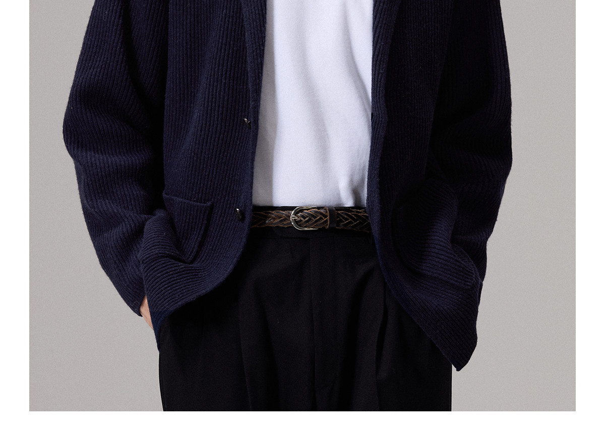 CULTUM 600g Chunky Knit Cardigan