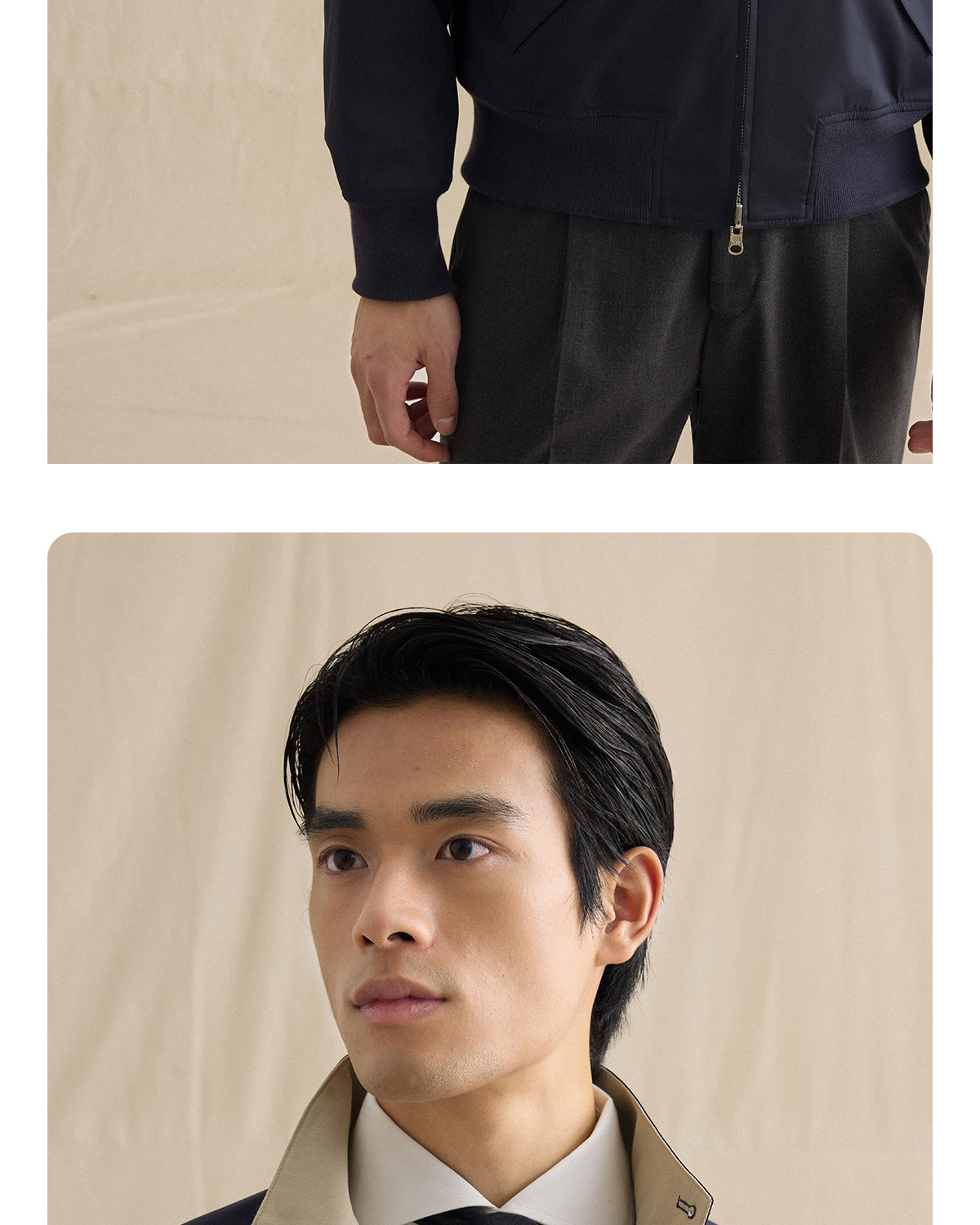 CULTUM Reversible Harrington Jacket