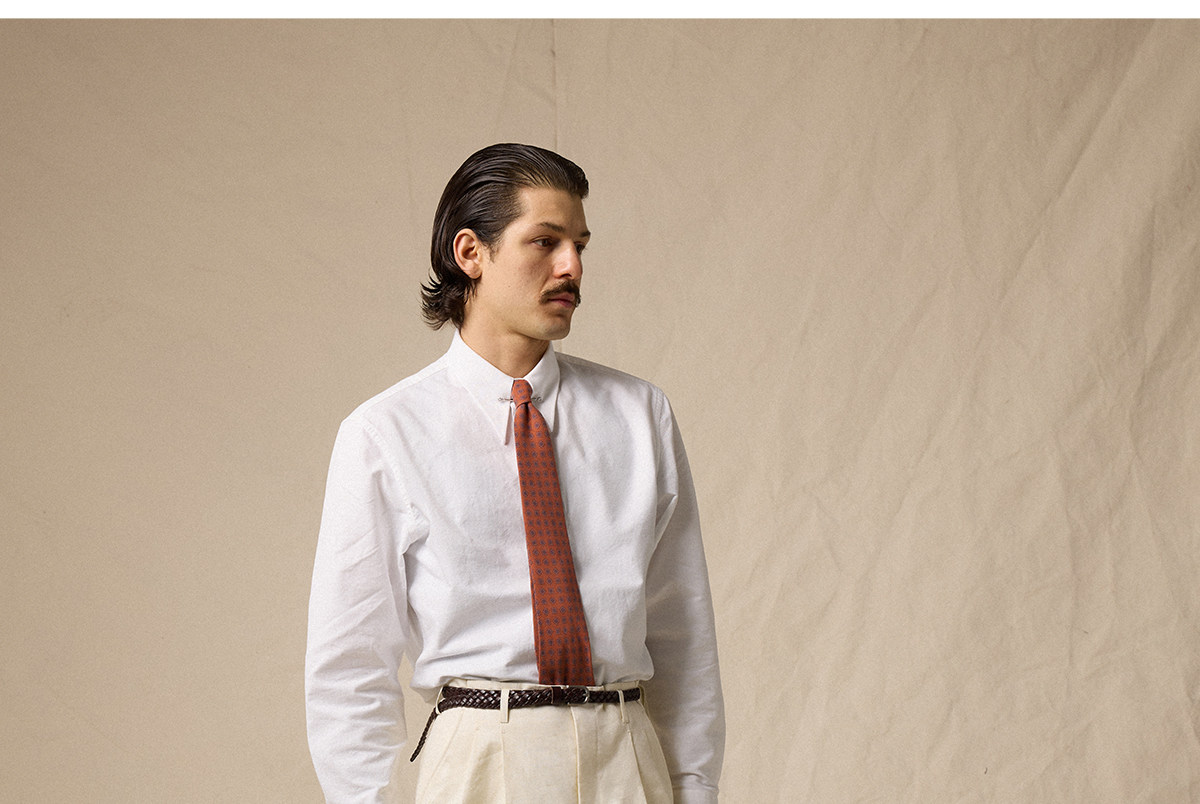 CULTUM Straight-Leg Pleated Trousers