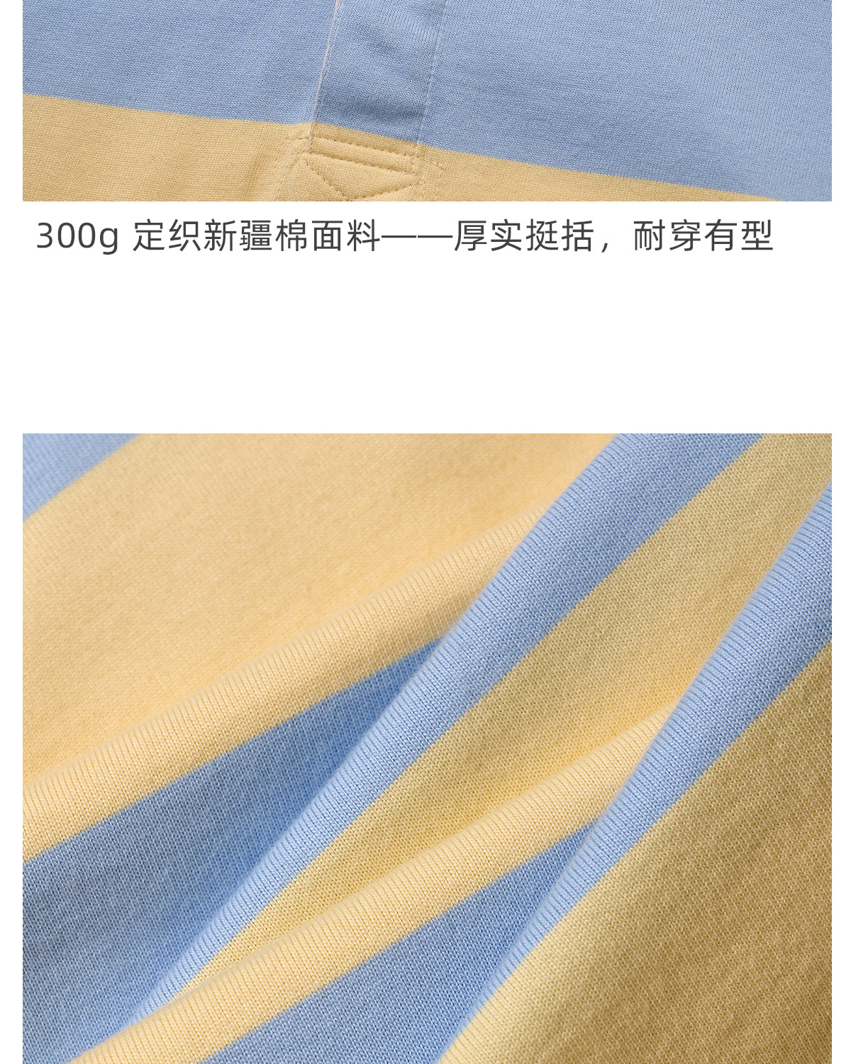 CULTUM Navy Striped Half-Placket Polo