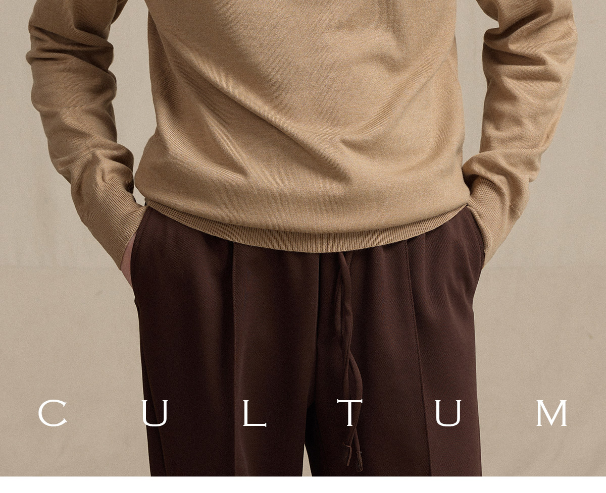 CULTUM High-Neck Wool-Blend Pullover
