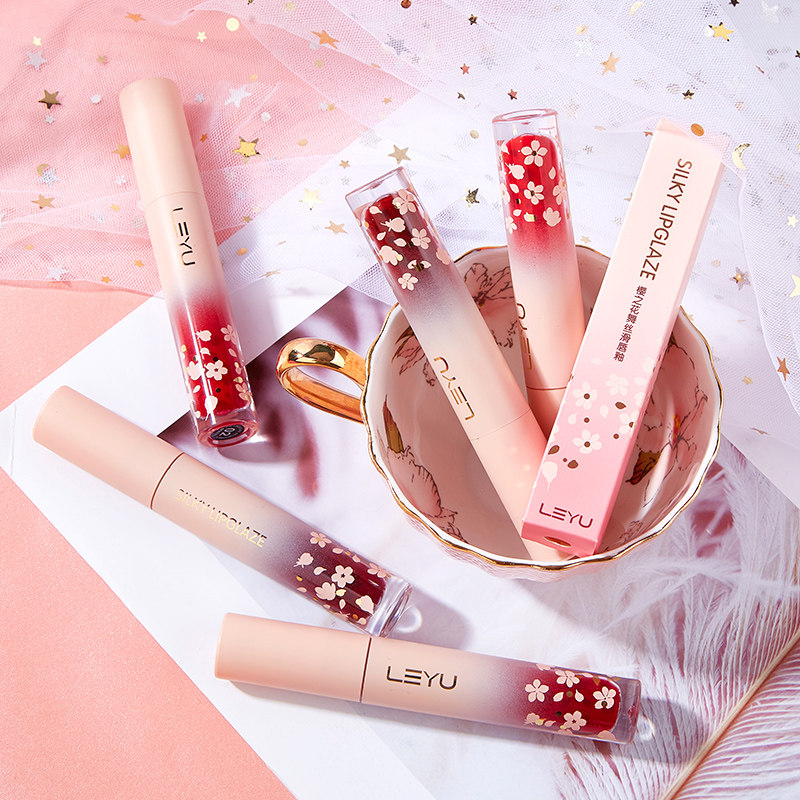 Water Light Lip Glazed Lip Gloss lipstick Persistent Moisturizing Mirror Dye Lip Fluid Female Affordable Li Jiaqi Recommended
