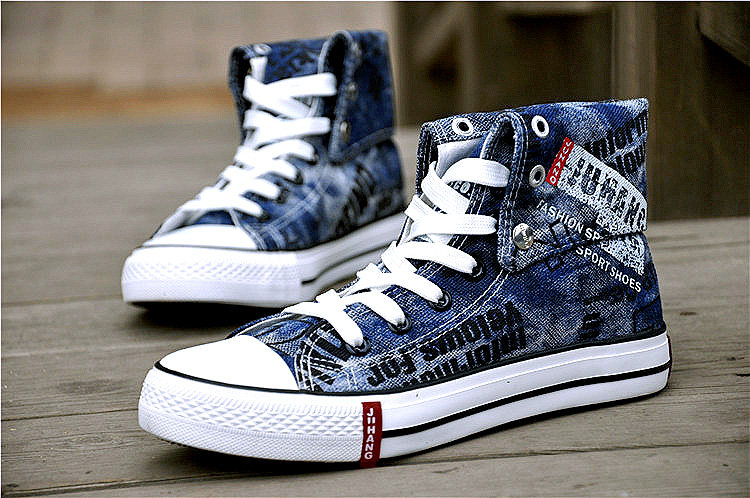 baskets homme - semelle caoutchouc - Ref 958282 Image 4