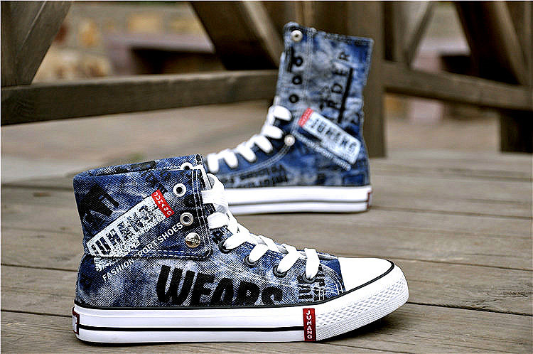 baskets homme - semelle caoutchouc - Ref 958282 Image 9