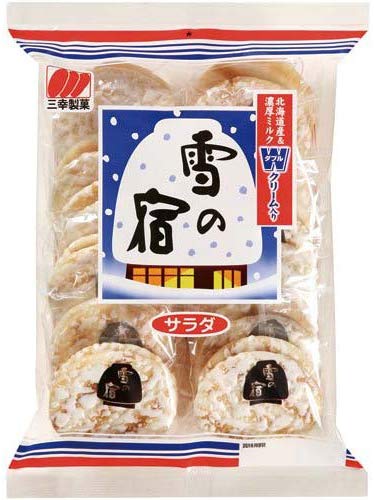 Japan Children's Three Suckles Fruit Snow, Cebu, Hokkaido Fresh Milk Rice Cake Pure Heavy Snowy Cake Baby Snack 24