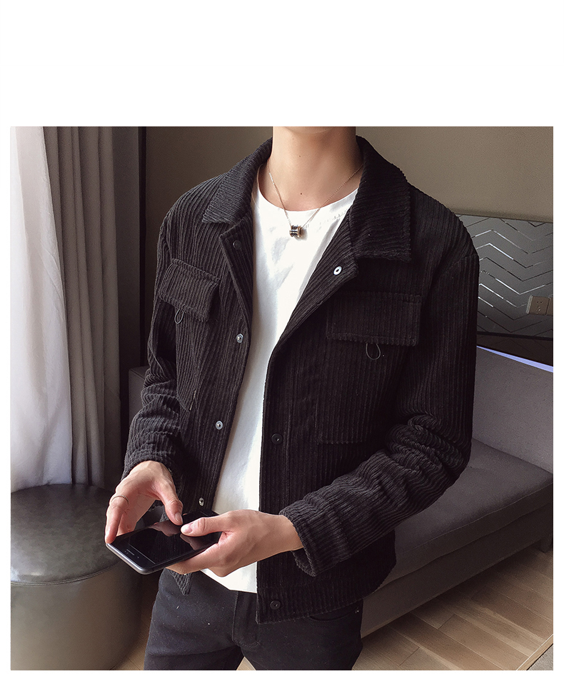 Blouson homme MENIRGELI manches longues en Coton - Ref 3116337 Image 9