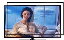 32-inch household LCD TV protective screen tempered glass film explosion-proof dust-proof anti-smashing high-definition protective cover