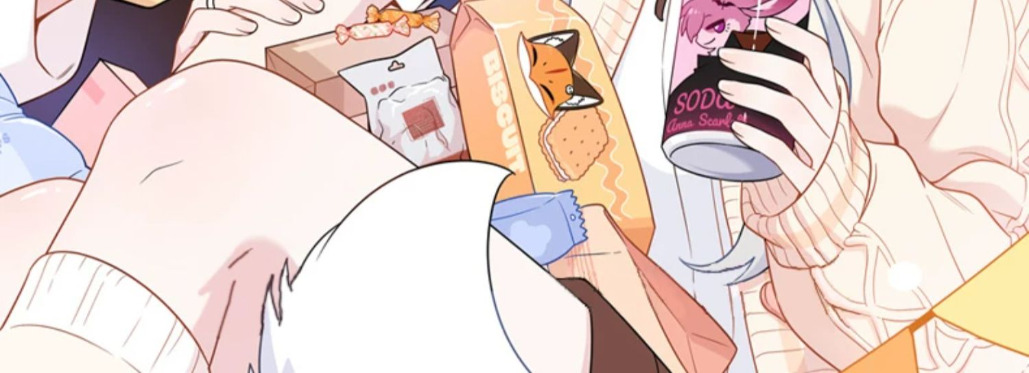 My Food Looks Very Cute manhua author profile and illustration page