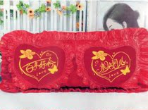 High-end precision printing new cross stitch double pillow kit wedding gift