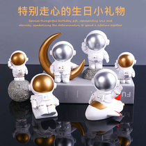 Astronaut Small Swing Piece Creative Hand Office Birthday Gift Office Desktop Space Peoples Gift Box Decorations Boys