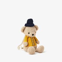 Z family new male and female cuddler styled double shoulder bag cute paparazzi small bear bag bag grown-up baby girl bag baby bag