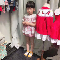 Clear Cabin New Girl Pink Suit Crushed Pollen Cute blouse Pink Plaid Lantern Shorts 2 pieces