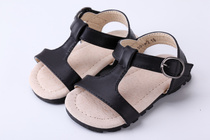 Clear Cabin Summer Money Girls Brief Sandals Sandals Magic Sticker Anti Slip Cherry Stick Cloth Girl Princess Shoes