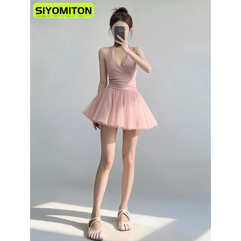 Mesh Pleated Skirt Set for Running, Fitness, Anti-Exposure, with Pockets, Suitable for Badminton, Tennis, Sports, and Yoga Short Skirt Mesh Pleated Skirt Set for Running, Fitness, Anti-Exposure, with Pockets, Suitable for Badminton, Tennis, Sports, and Yoga Short Skirt