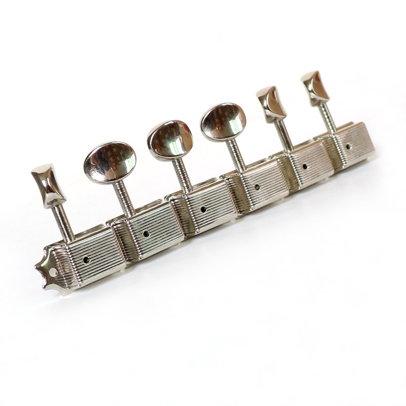 Dongli vintage ST electric guitar button 8mm sleeve Nickel color guitar string button unilateral TL guitar string standard set of 6