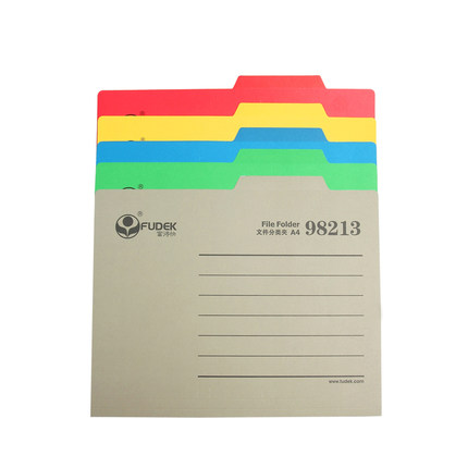  A4 Paper Document Classification Clip Paper Classification Card Report Clip Sorting Clip Paper Clip Bookbinder Binder Binder-Taobao