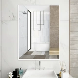 Самоклеющееся зеркало, таз, стеклянная настенная юбка в складку