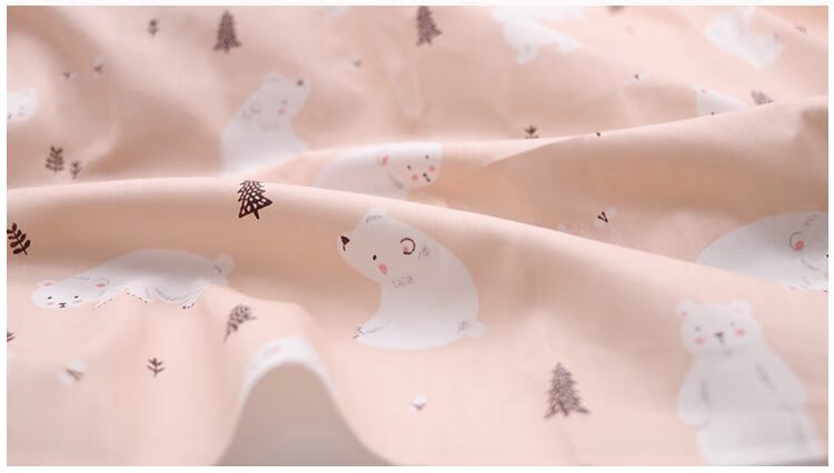 熙 AB phiên bản vải cotton chéo cho bé DIY vải bông trải giường bằng vải cotton - Vải vải tự làm vải đũi thô
