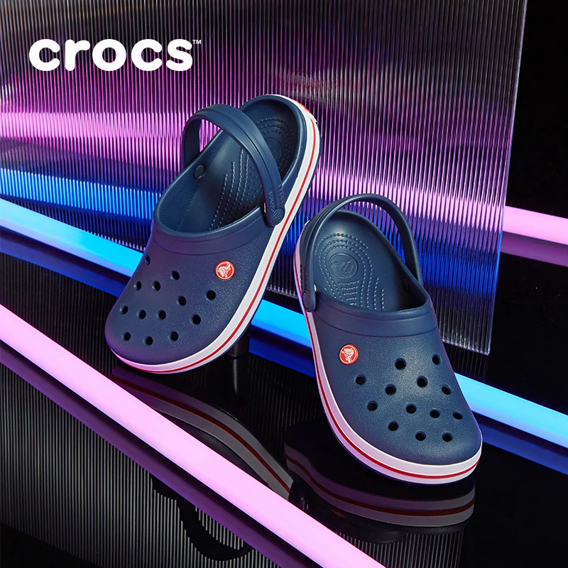 Crocs Crocs, пляжные белые кроссовки, пляжная обувь, тапочки