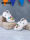 Crocs card| женские летние босоножки на высоком каблуке; пляжная обувь; женская обувь на толстой подошве с дырочками; женская обувь/206750 mini 4