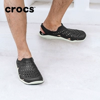 Crocs Кроксы, босоножки на плоской подошве, комфортная легкая повседневная обувь