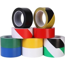 PVC Warning Adhesive Tape Black Yellow Zebra Wire Warning Adhesive Tape Color 5S Positioning guard stickers