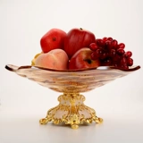 Креативная современная американская хрустальная стеклянная пластинка домашняя гостиная кофейная стола