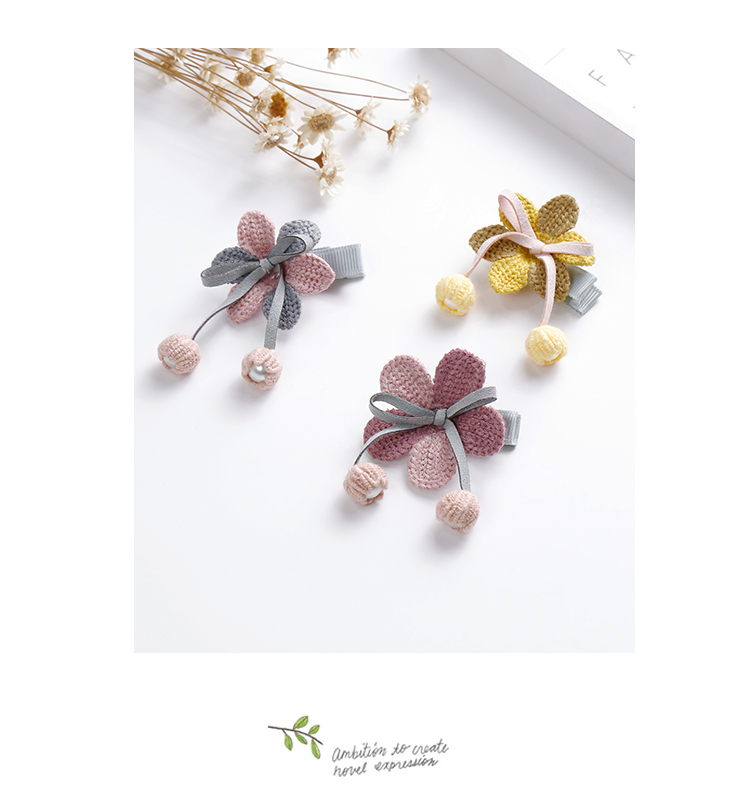 Trẻ em phụ kiện tóc cô gái hoa lady kẹp tóc bé công chúa clip bé dễ thương kẹp tóc cô gái bên clip kẹp càng cua 3 răng