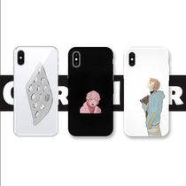 ATRENDSx ChroNoir TPU soft shell tempered glass shell