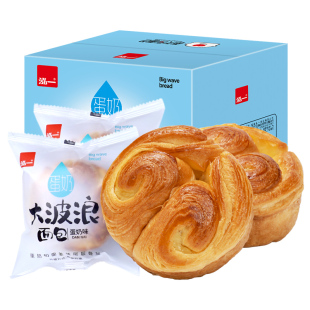 【泓一旗舰店】大波浪面包600g