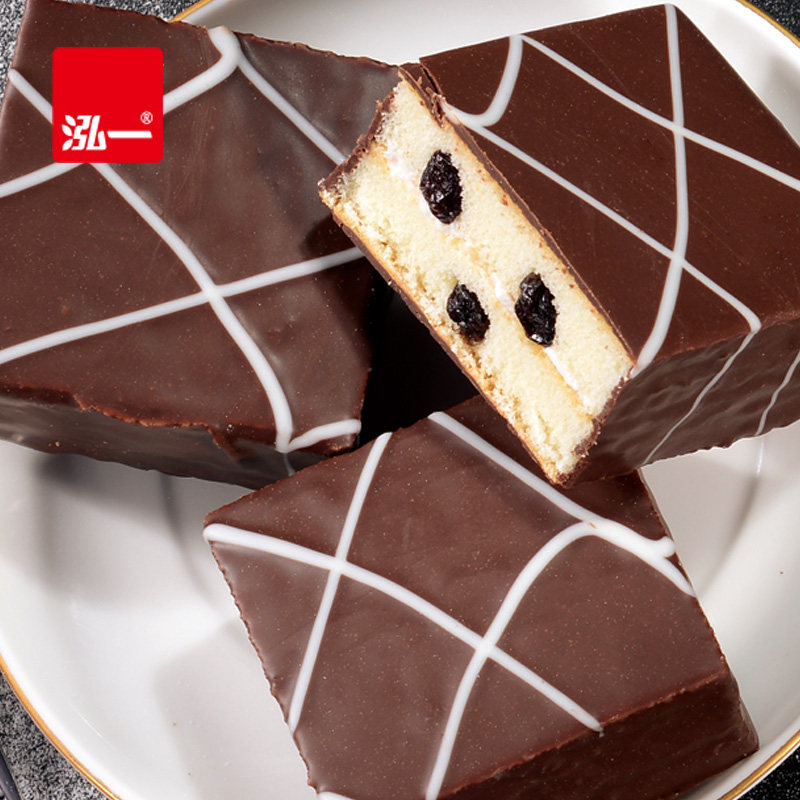 泓一 巧克力涂层夹心蛋糕 1000g 天猫优惠券折后￥28.9包邮（￥38.9-10）2款可选