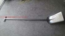Stainless steel coal shovel with handle 304 shovel corrosion-resistant foreign shovel 330 360 400*260*1 5 thick