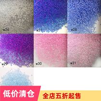 diy handmade material Hanfu step hairpin jewelry accessories tassel loose beads imported dyed core rice beads