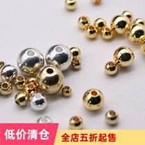 diy handmade hairpin DIY accessories Necklace bracelet Jewelry material high-grade partition beads Buddha beads Copper beads loose beads