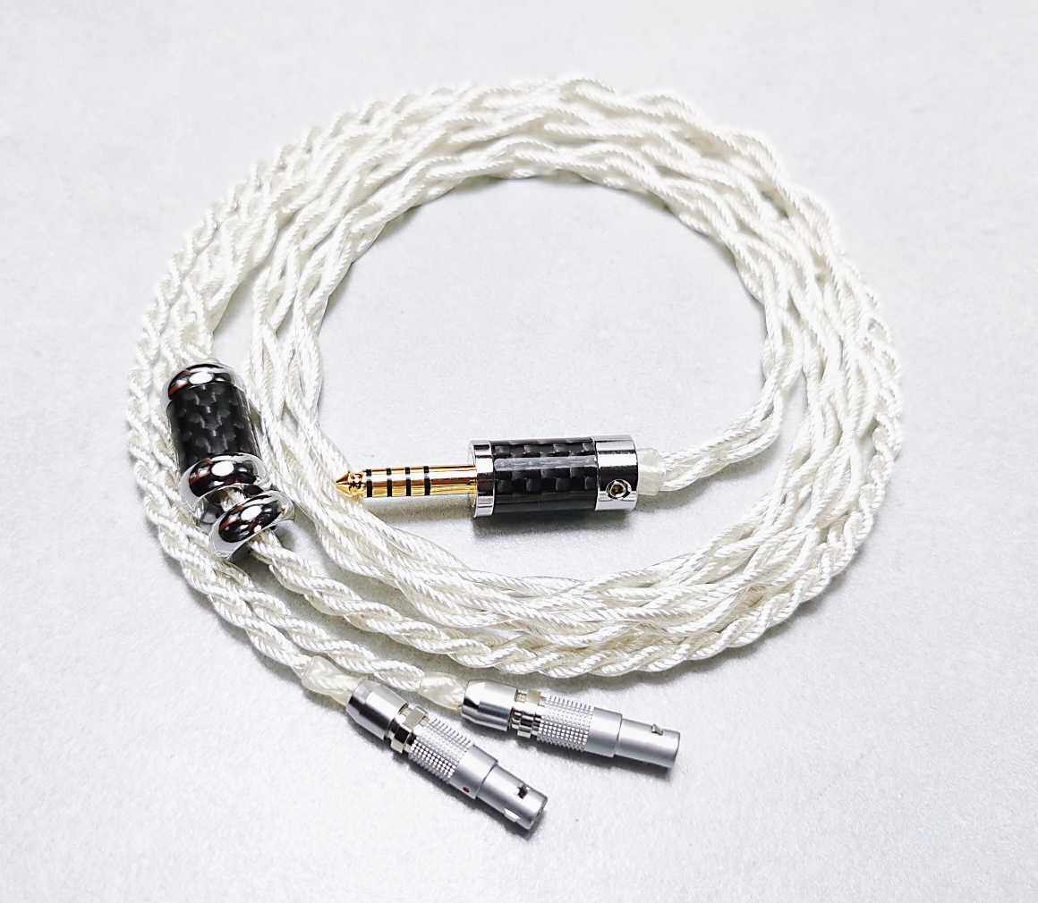 Suitable for Ultrasone Jubilee25ED5 ED8 ED15 ED15 t7 single crystalline copper silver plated upgrade line