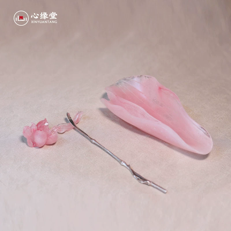 Xinyuantang Liuli Pink Coruscoon Qinglian.