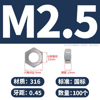 M2.5 (100) 316