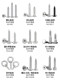 Flat head self-tapping screws delivered to your door
