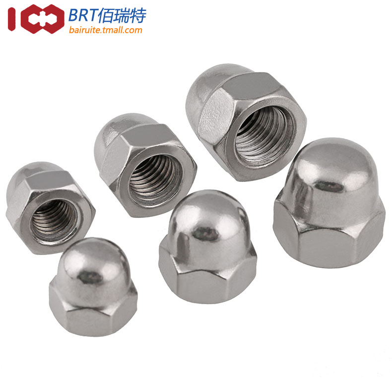 M3 M24304 Stainless Steel Cap Nuts Cap Nut Decorative Ball Screw