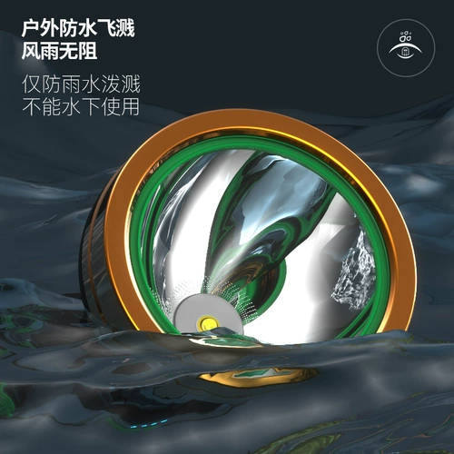 Супер яркий фонарь для рыбалки, маленькая сверхдлинная шахтерская лампа