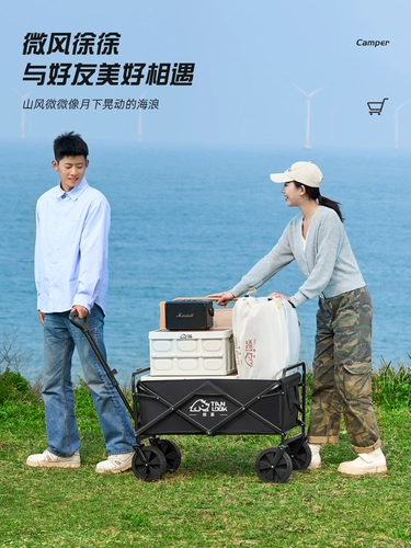 Тележка для кемпинга, дорожный складной большой прицеп