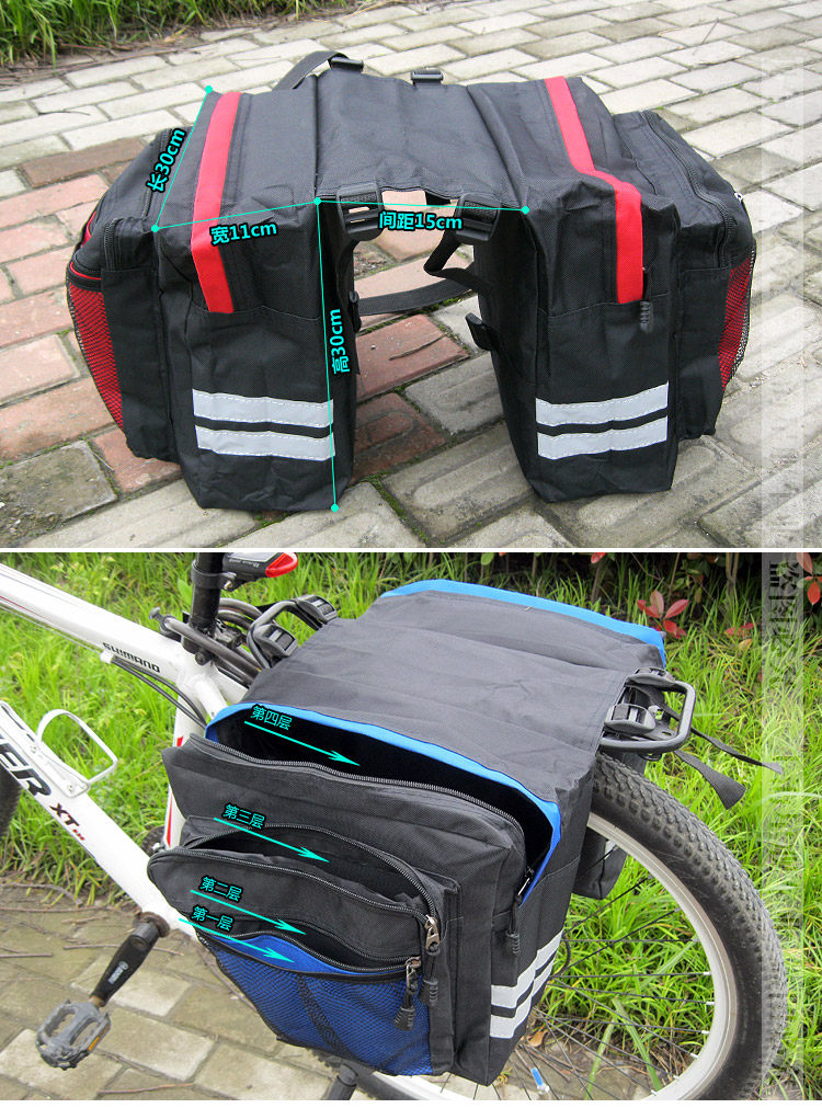 Sacoche pour vélo mixte - Ref 2217912 Image 8