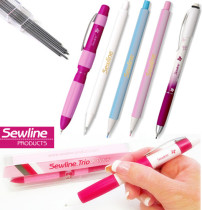 Japanese butterfly boutique cloth with automatic pencil set replacement 3 in 1 automatic pen