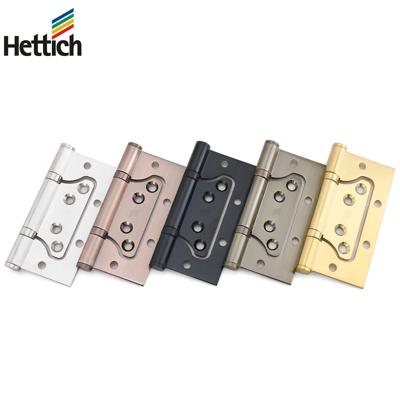 Heidi Poetry stainless steel bearings 4-inch 5-inch primary-secondary hinge thickened silent open wood door room door fold-sheet a piece of price-Taobao