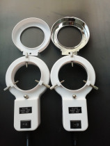 64MM internal diameter body view single cylinder video industrial CCD microscope annular fluorescent lamp glass three-based toner lamp tube