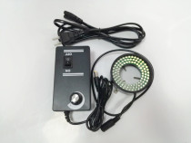 12V inner diameter 35-50MM96 single cylinder video microscope LED ring lamp adjustable lamp industrial visual light source